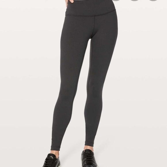 Lululemon Dark Grey Reversible Leggings 